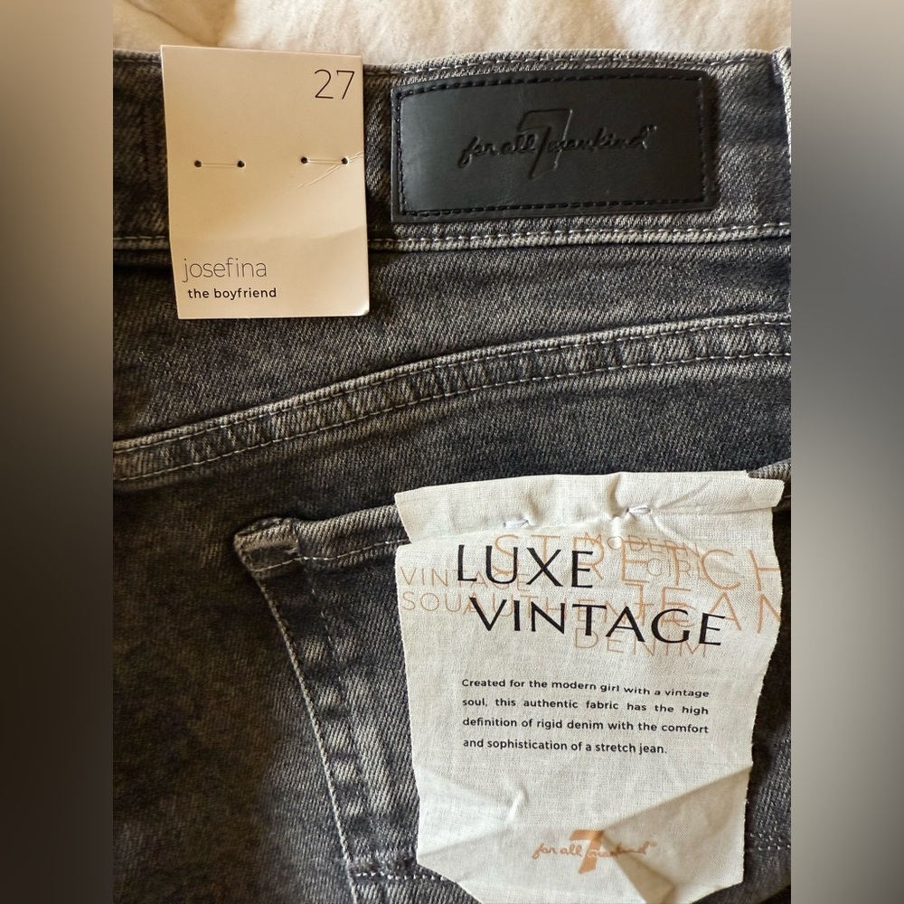 NWT 7 For All Mankind LUXE VINTAGE JOSEFINA sz 27